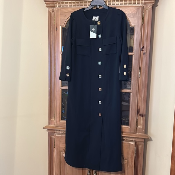 Navy Barnett Dress - Picture 6 of 11